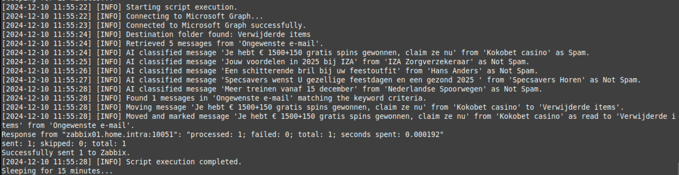 detection and moving